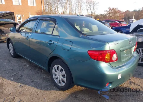 2009 Toyota Corolla Le из США, поврежденный, VIN JTDBL40E99J006826